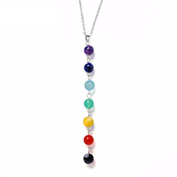 7 Natural Stone Necklace