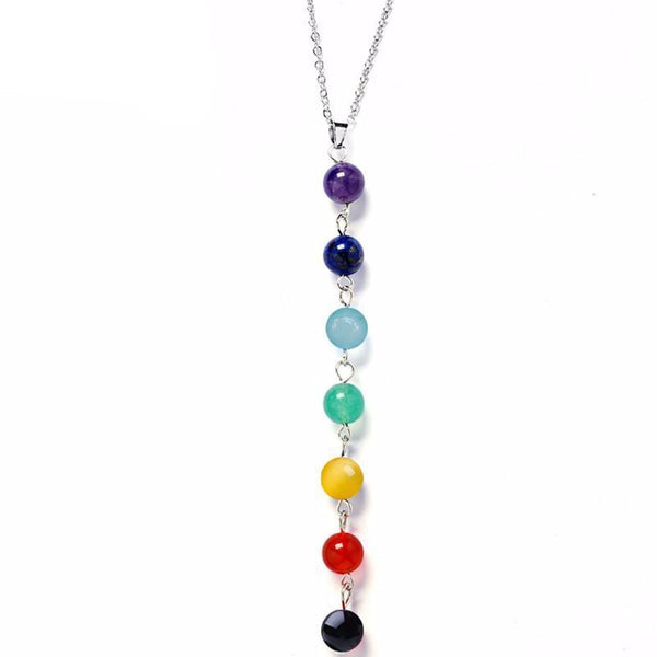 7 Natural Stone Necklace