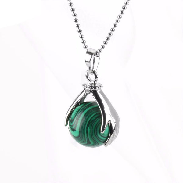 Natural Round Ball Necklace