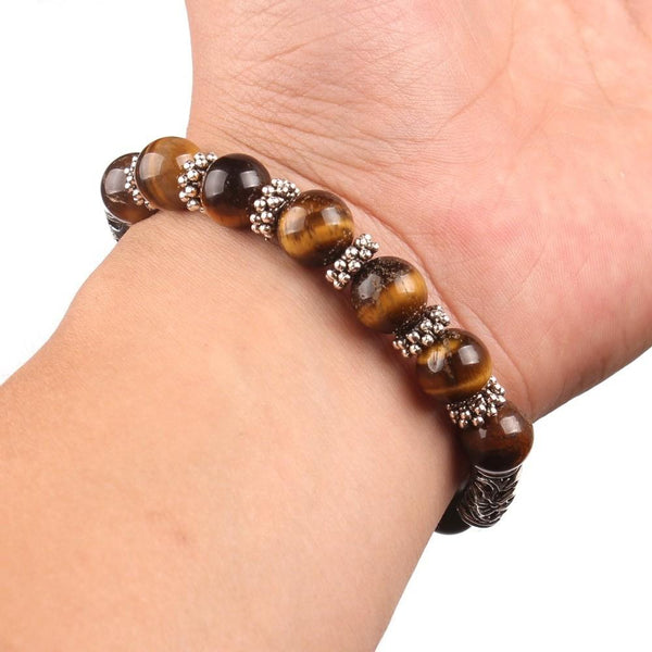 Crystals Stone  Heart Charm Bracelet