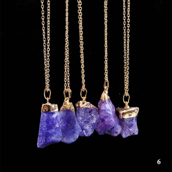 Natural Quartz Healing Necklace