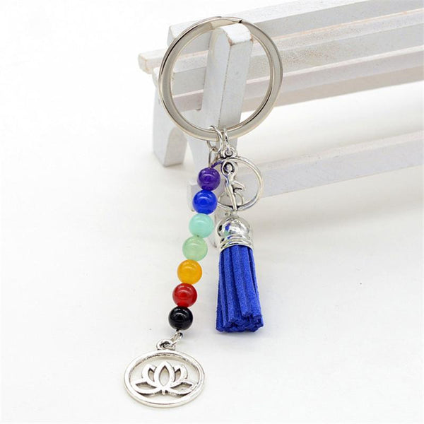 Crystal Tassel Keychain