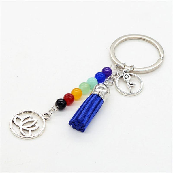 Crystal Tassel Keychain