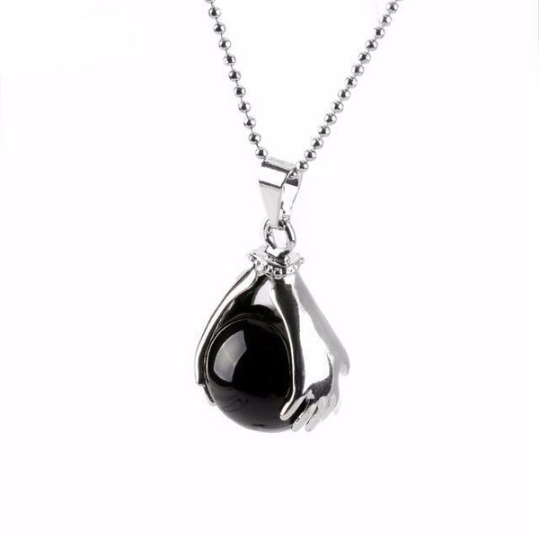 Natural Round Ball Necklace