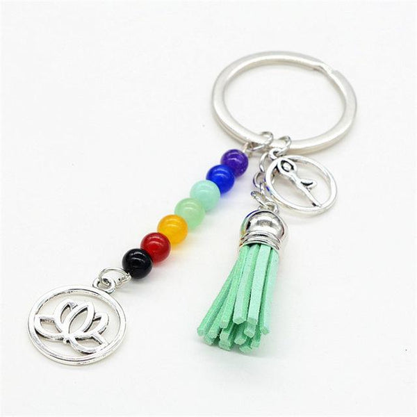 Crystal Tassel Keychain