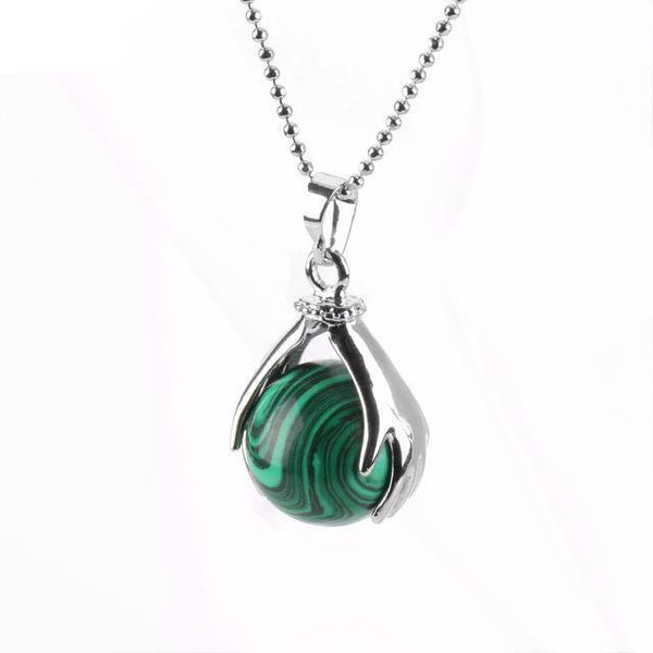 Natural Round Ball Necklace
