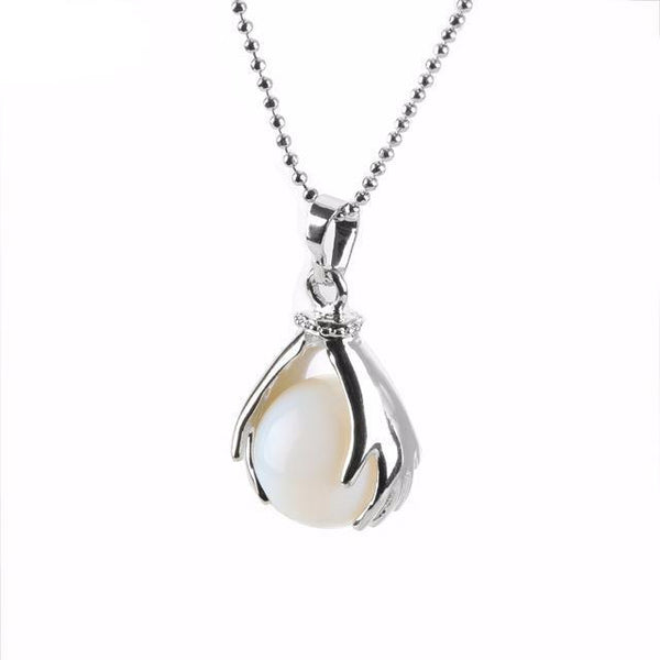 Natural Round Ball Necklace