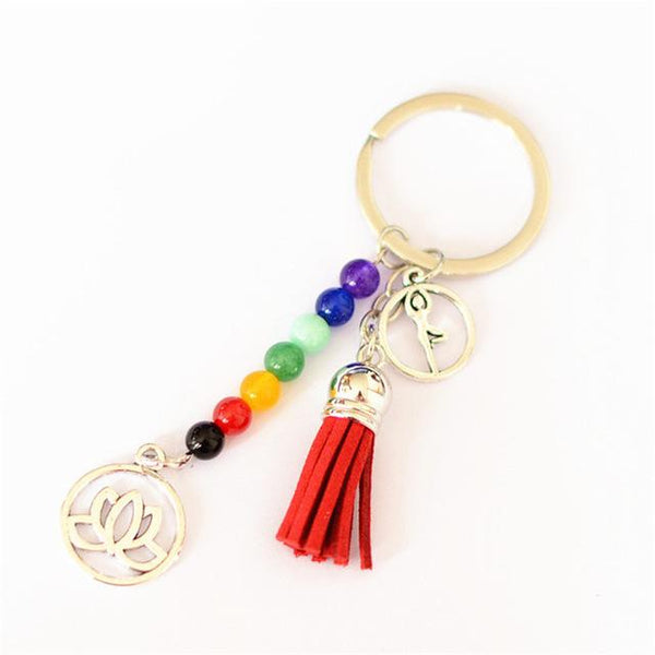 Crystal Tassel Keychain