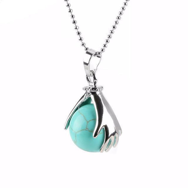 Natural Round Ball Necklace